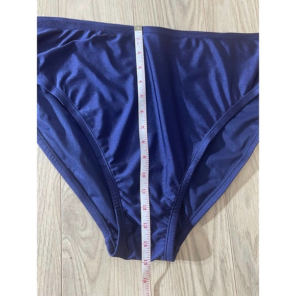 NWT LYSA SZ: 3X / 26W Navy 2 Piece Tankini - Picture 11 of 12